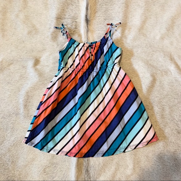 🌈 HAPPIEST COLORFUL BAY GAP DRESS❤️ - Picture 3 of 7